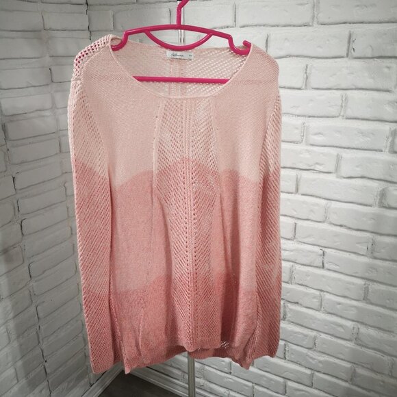 Reitmans Ladies Long Sleeves Ombre Round Neck Tunic Sweater - Picture 1 of 10